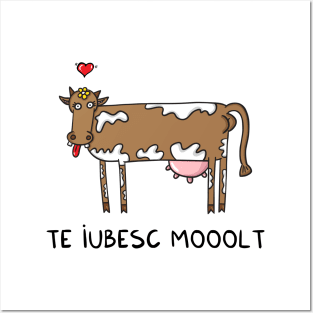 Te iubesc MOOOLT Posters and Art